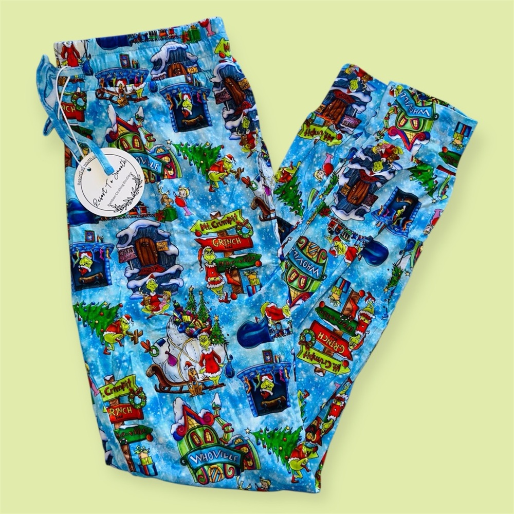 New Grinch Bamboo Mama Joggers